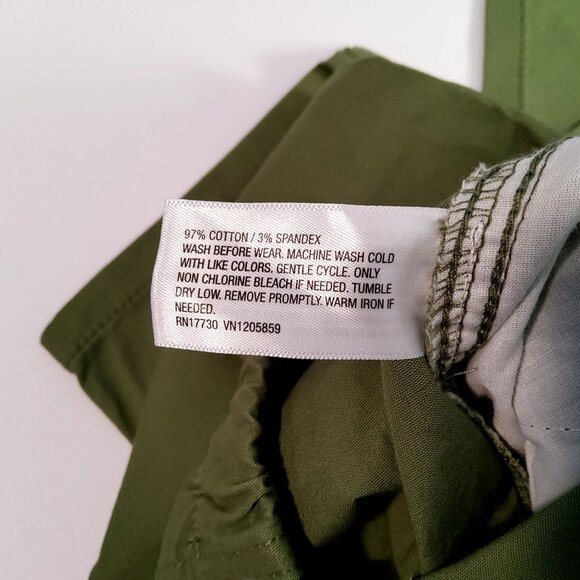 Cat & Jack Boys Green Straight Leg Pants Size 7 Elastic waistband with drawstrin - Picture 7 of 10